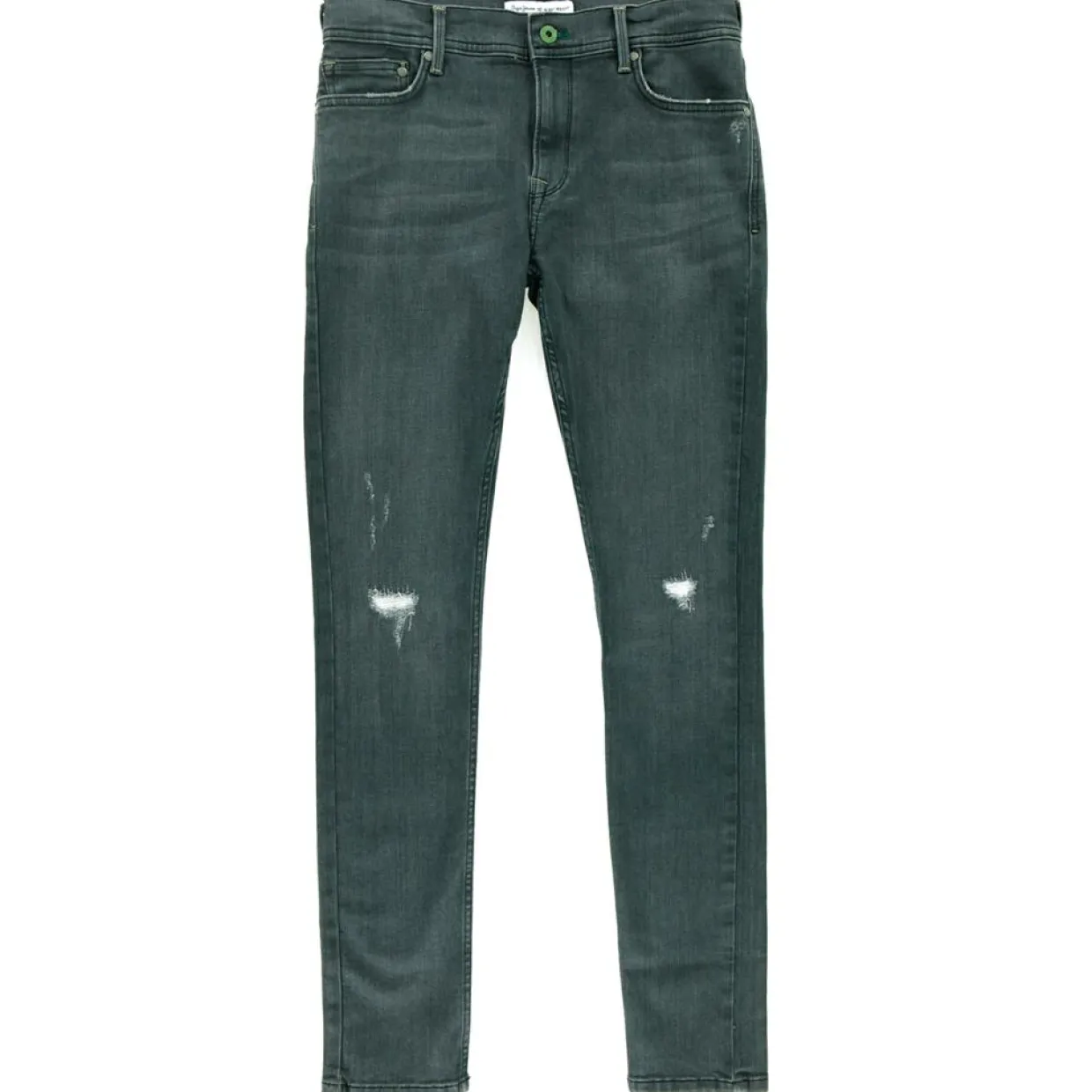 Jean Slim taille basse Finly gris foncé-Pepe Jeans