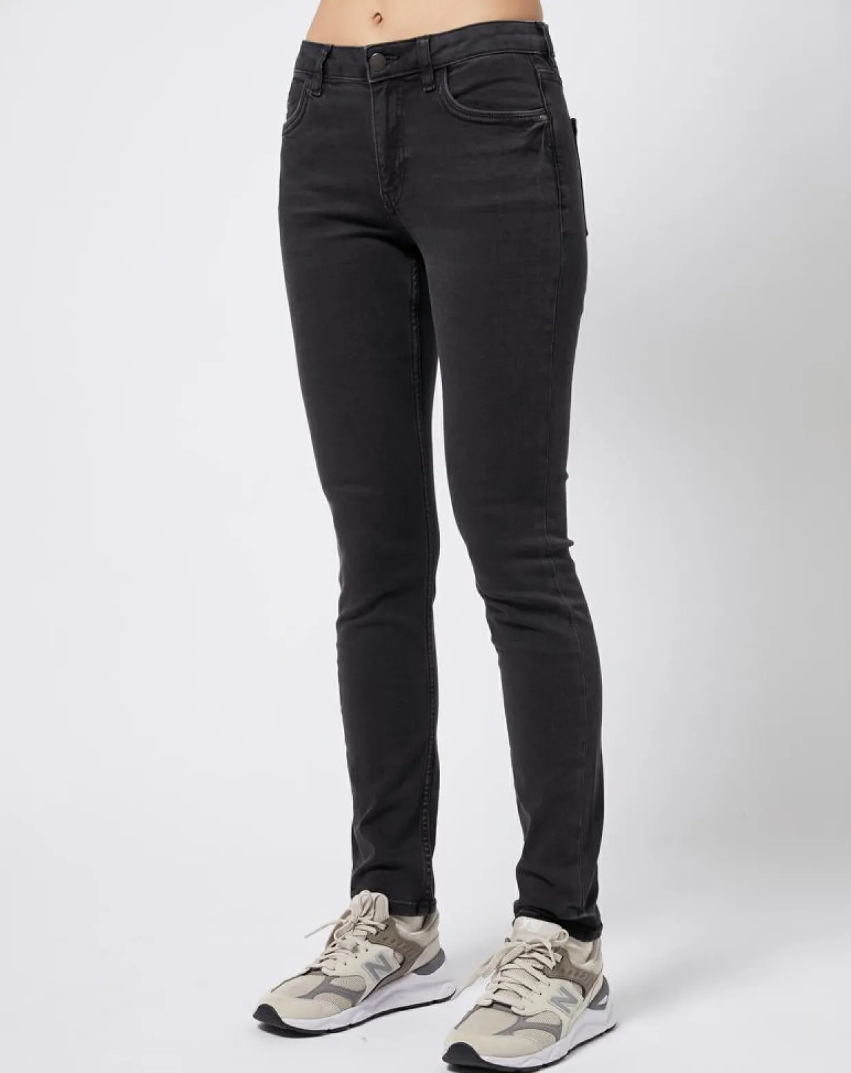Jean stretch Slim Fit gris foncé-Esprit Discount