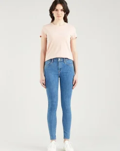 Jean super skinny 720 Hirise Galaxy bleu moyen-Levi's®