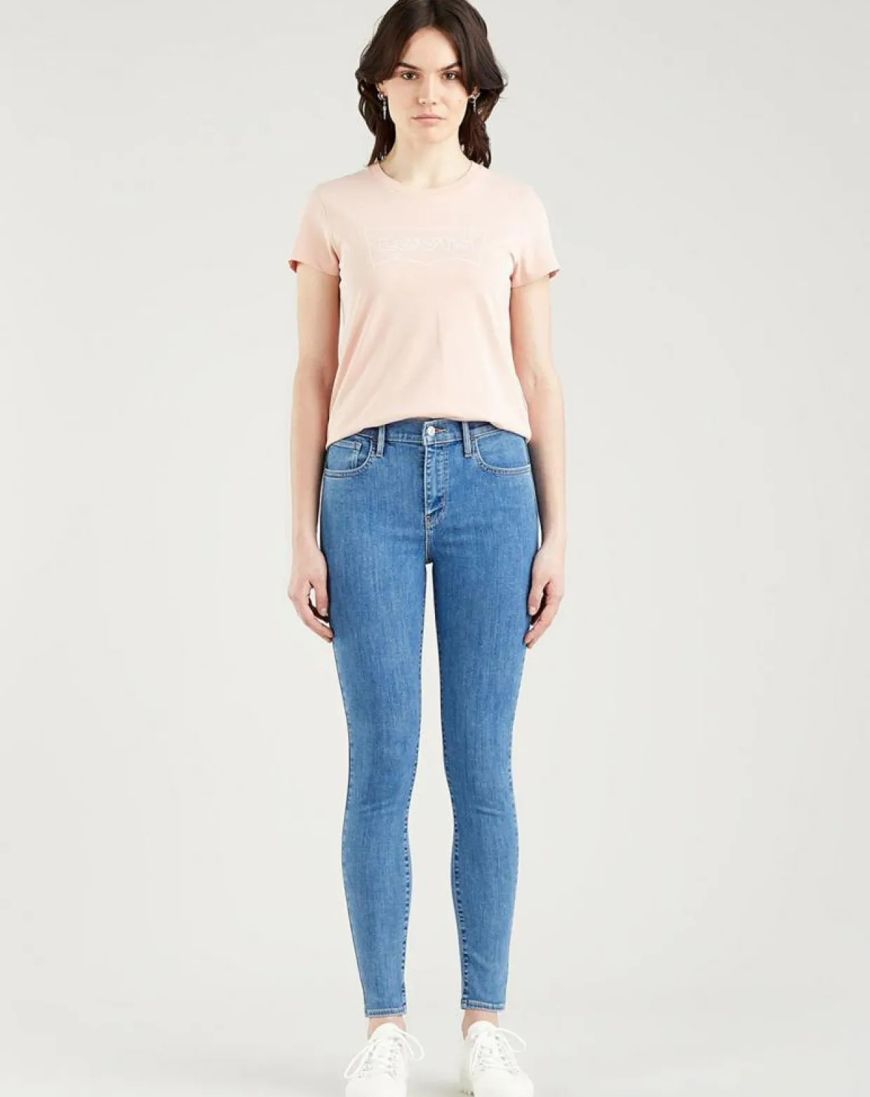 Jean super skinny 720 Hirise Galaxy bleu moyen-Levi's®