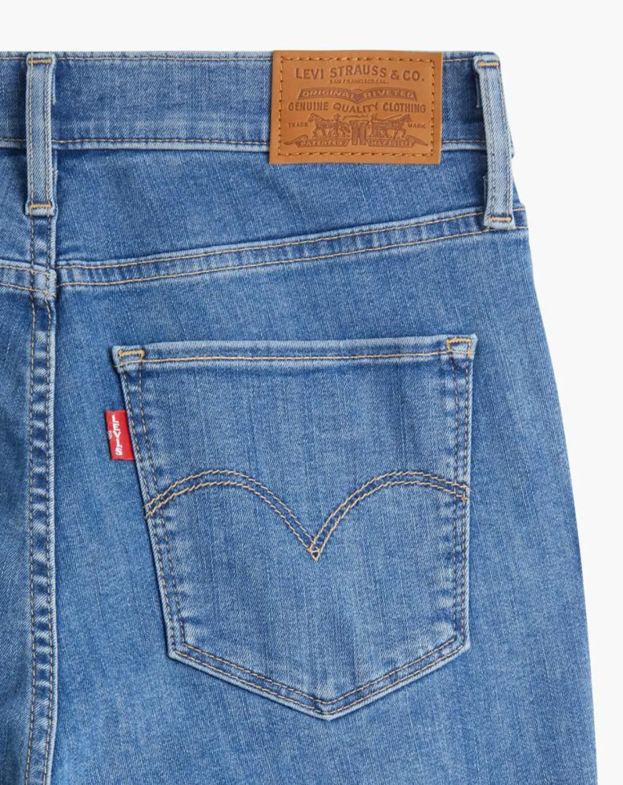 Jean super skinny 720 Hirise Galaxy bleu moyen-Levi's®