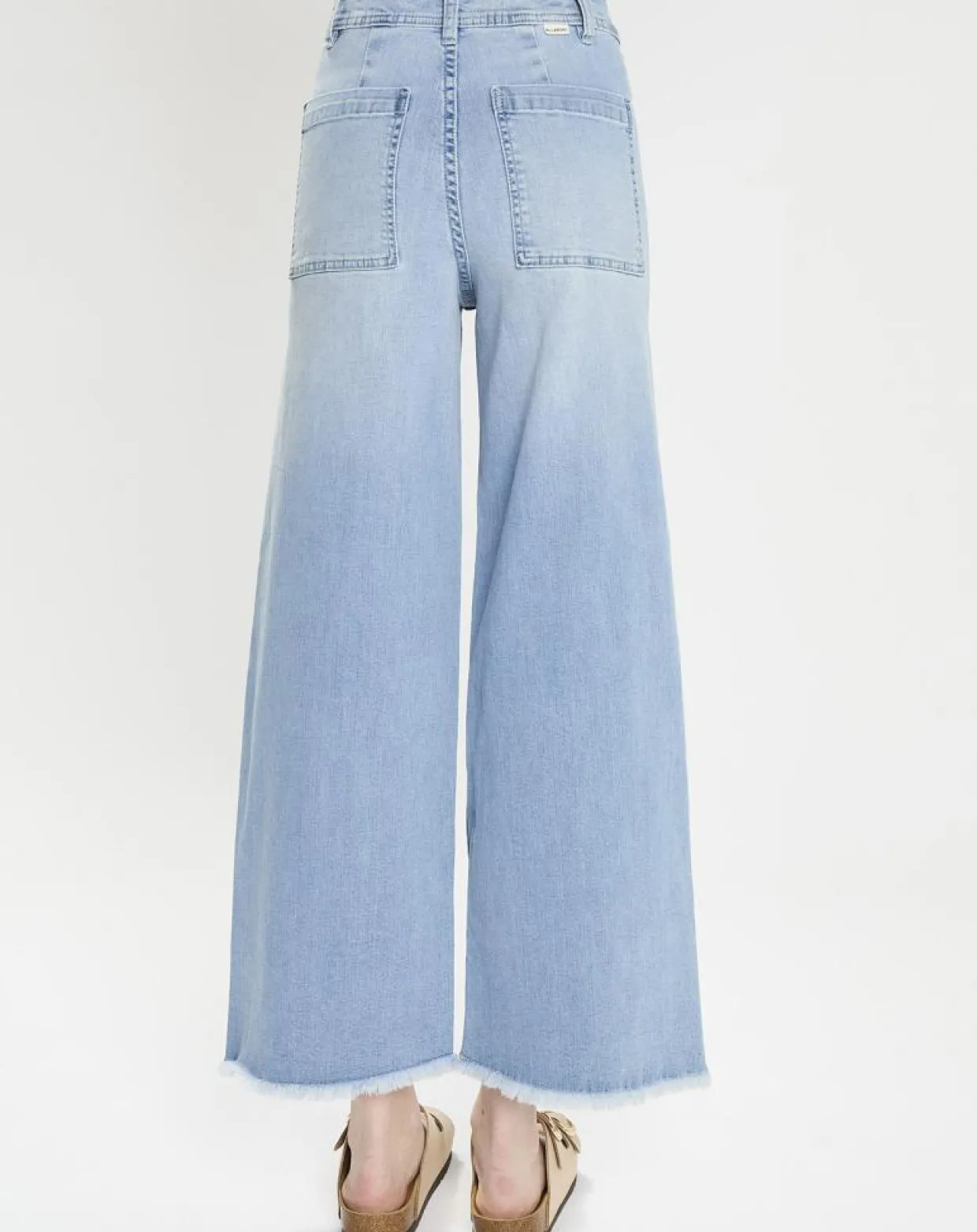 Femme Billabong Jeans^Jean taille haute 7/8 effilé bleu clair