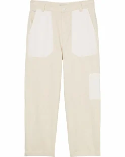 Femme Marc O'Polo Jeans^Jean Taille haute Oversize Patch blanc