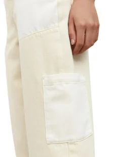Femme Marc O'Polo Jeans^Jean Taille haute Oversize Patch blanc
