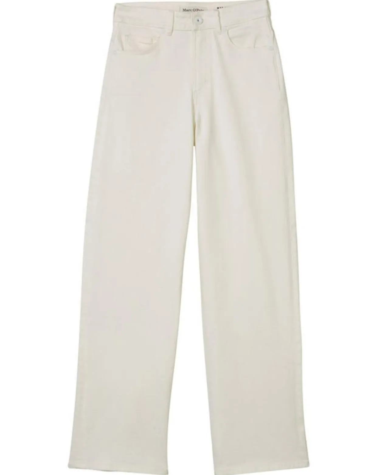 Jean taille haute Wideleg blanc-Marc O'Polo Outlet