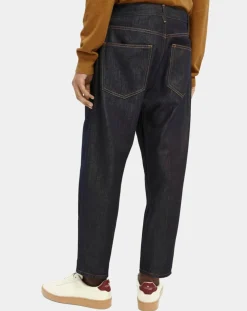 Jean tapered bleu brut-Scotch & Soda Clearance