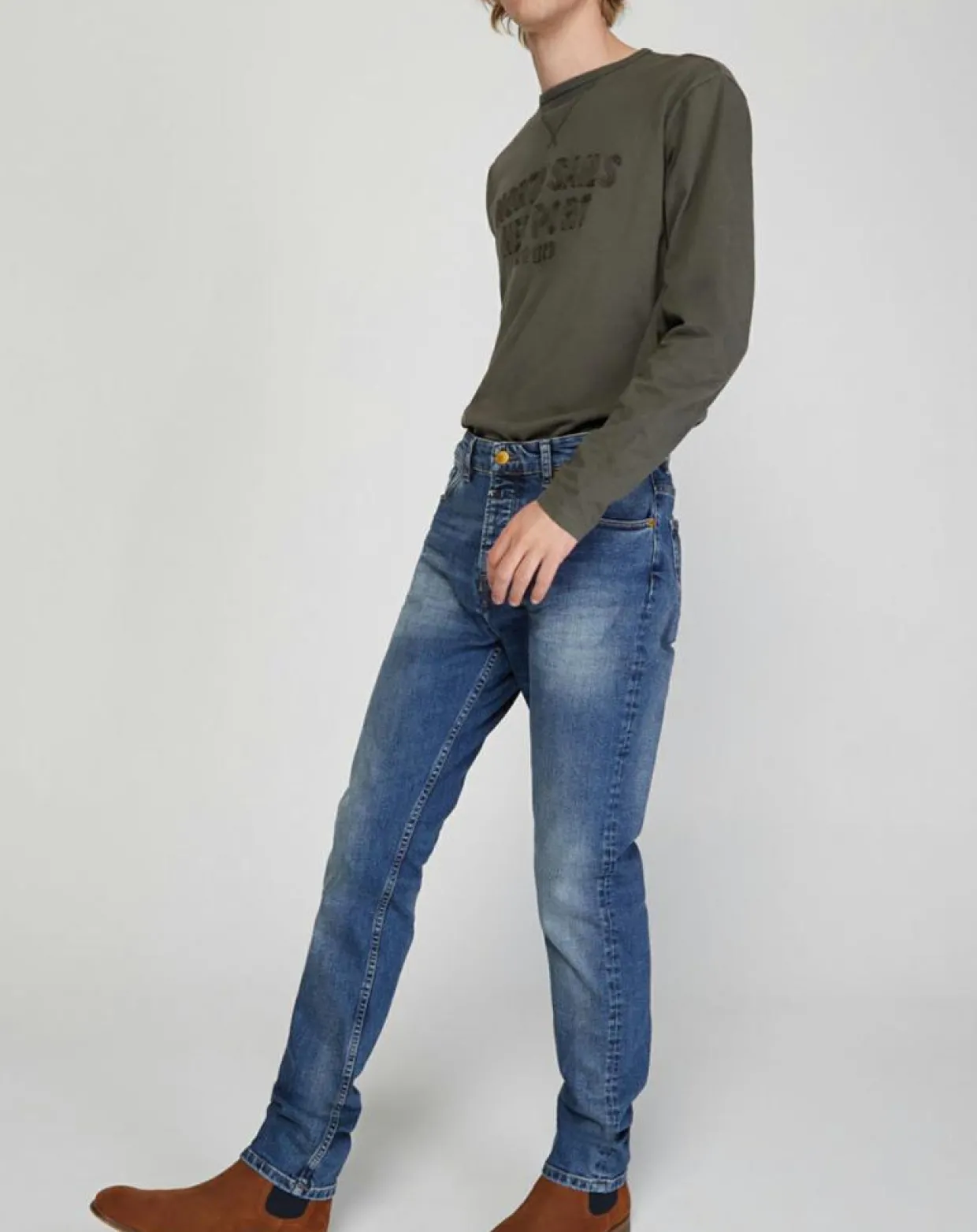Homme Kaporal Jeans^Jean tapered Douro bleu