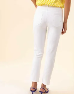 Jean Trefle blanc-Bleu Blanc Rouge New