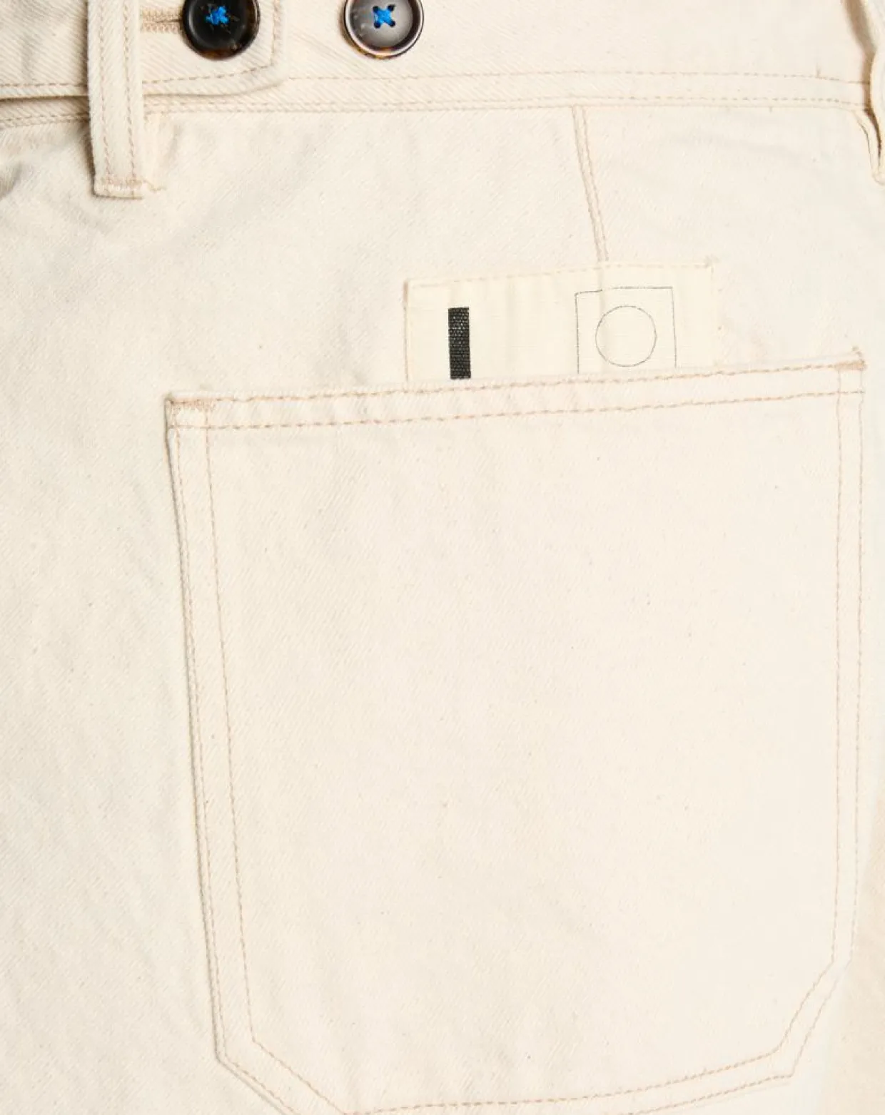 Jean unisexe Atelier Chino écru-Element New