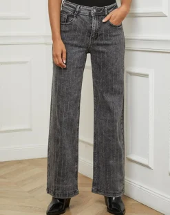 Jeans Valentine gris-L'Armoire de Suzette New