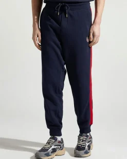 Homme Gant Pantalons^Jogging ajusté bleu foncé