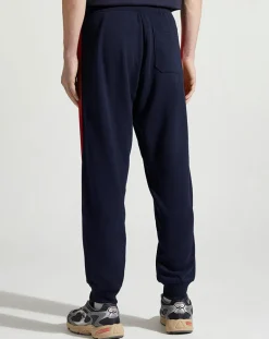 Homme Gant Pantalons^Jogging ajusté bleu foncé