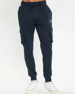 Jogging cargo Aston Martin Racing bleu marine-Hackett London Outlet