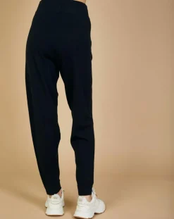 Femme Cashmere Tribu Pantalons^Jogging en Laine Cachemire Olivia noir