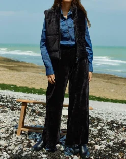 Jogging en Velours Zana noir-Lauren Vidal Hot