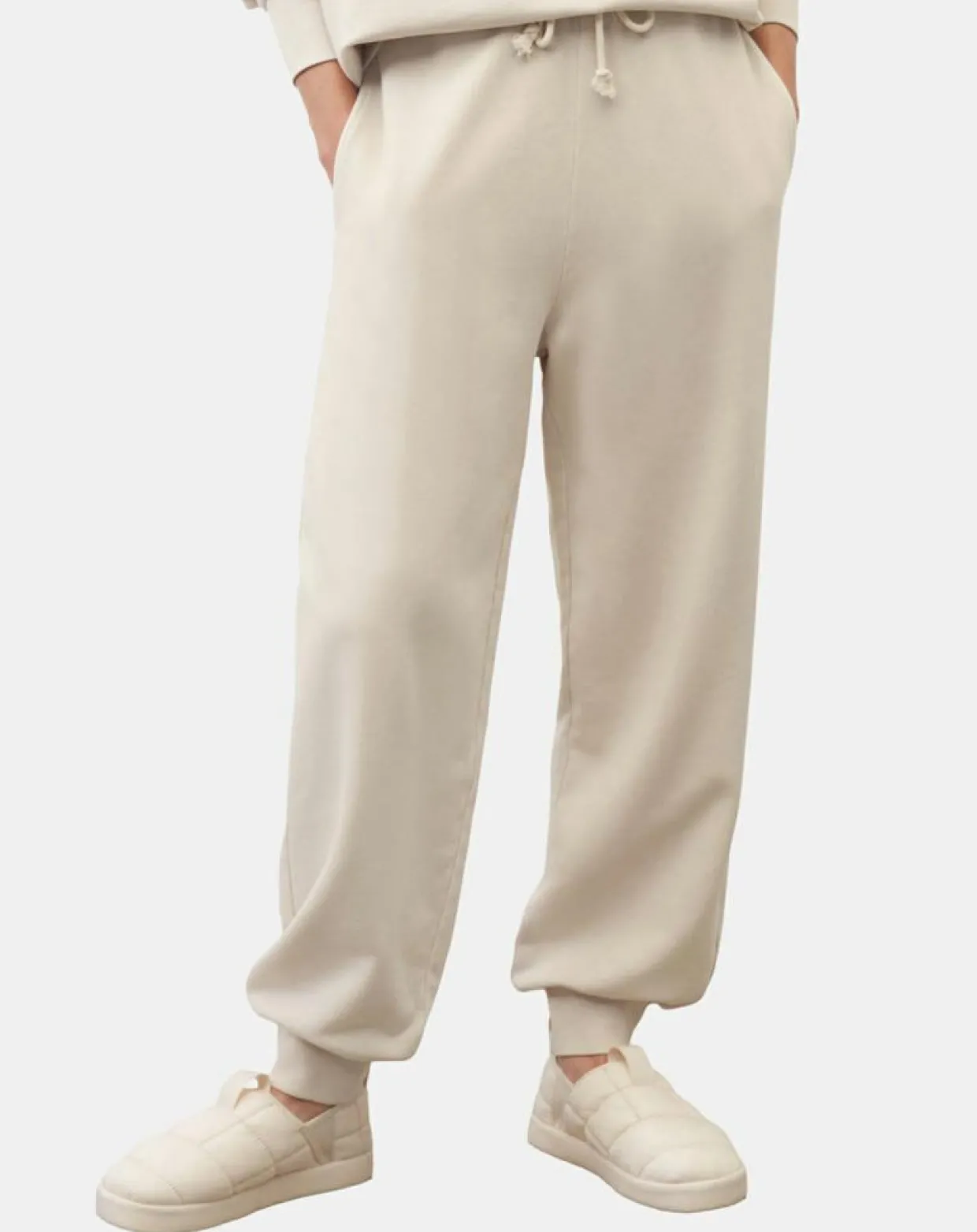 Femme Marc O'Polo Pantalons^Jogging large 90s écru