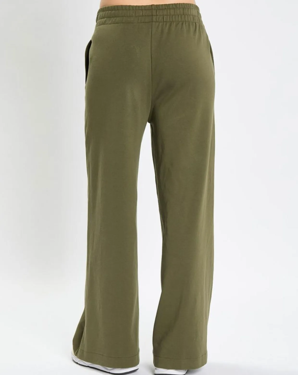 Femme Marc O'Polo Pantalons^Jogging large taille élastique kaki