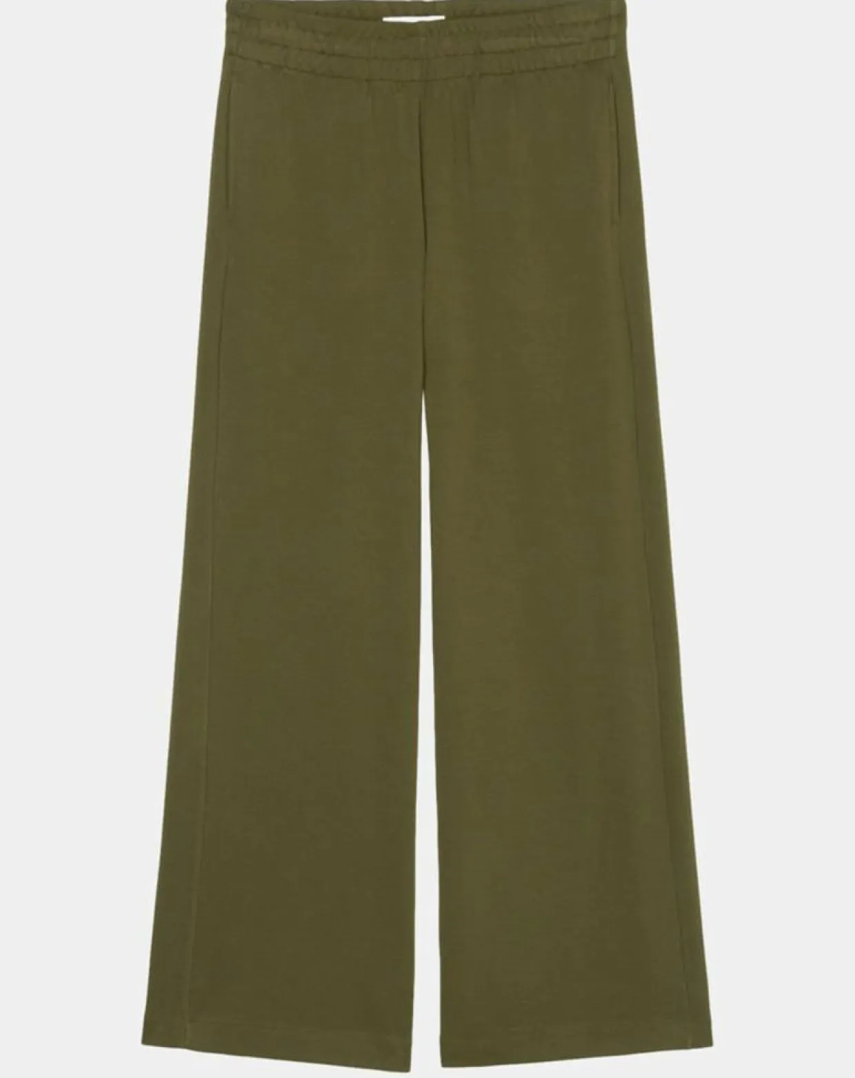 Femme Marc O'Polo Pantalons^Jogging large taille élastique kaki