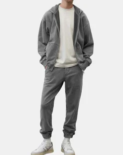 Homme Marc O'Polo Pantalons^Jogging élastique délavé gris foncé