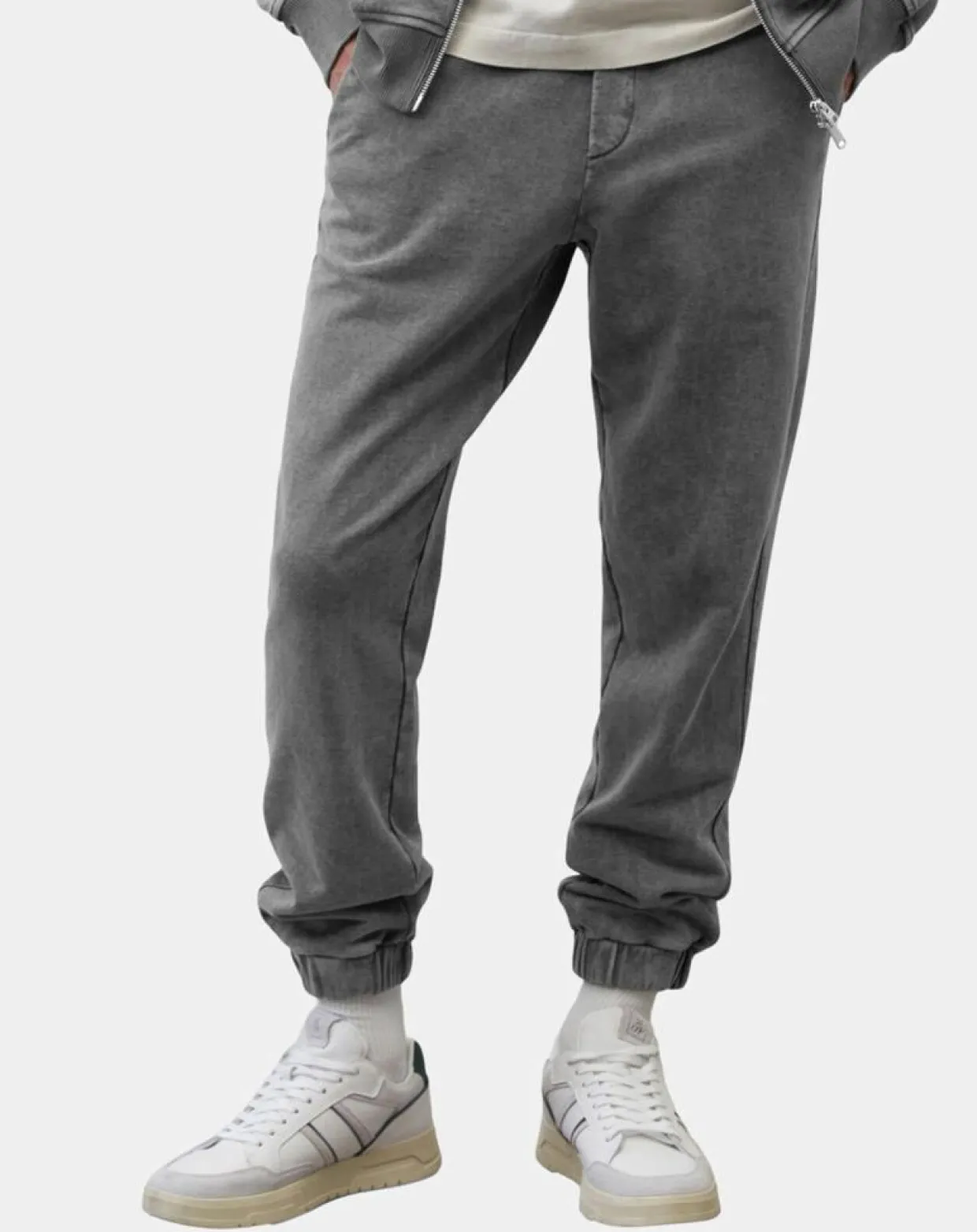 Homme Marc O'Polo Pantalons^Jogging élastique délavé gris foncé