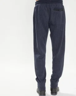 Homme Hackett London Pantalons^Jogging Regular Fit à rayures bleu nuit
