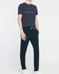 Jogging Slim Fit Aston Martin Racing bleu marine-Hackett London Online