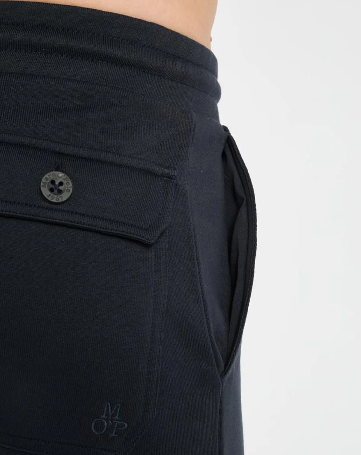 Jogging Smart Elastique bleu marine-Marc O'Polo Discount