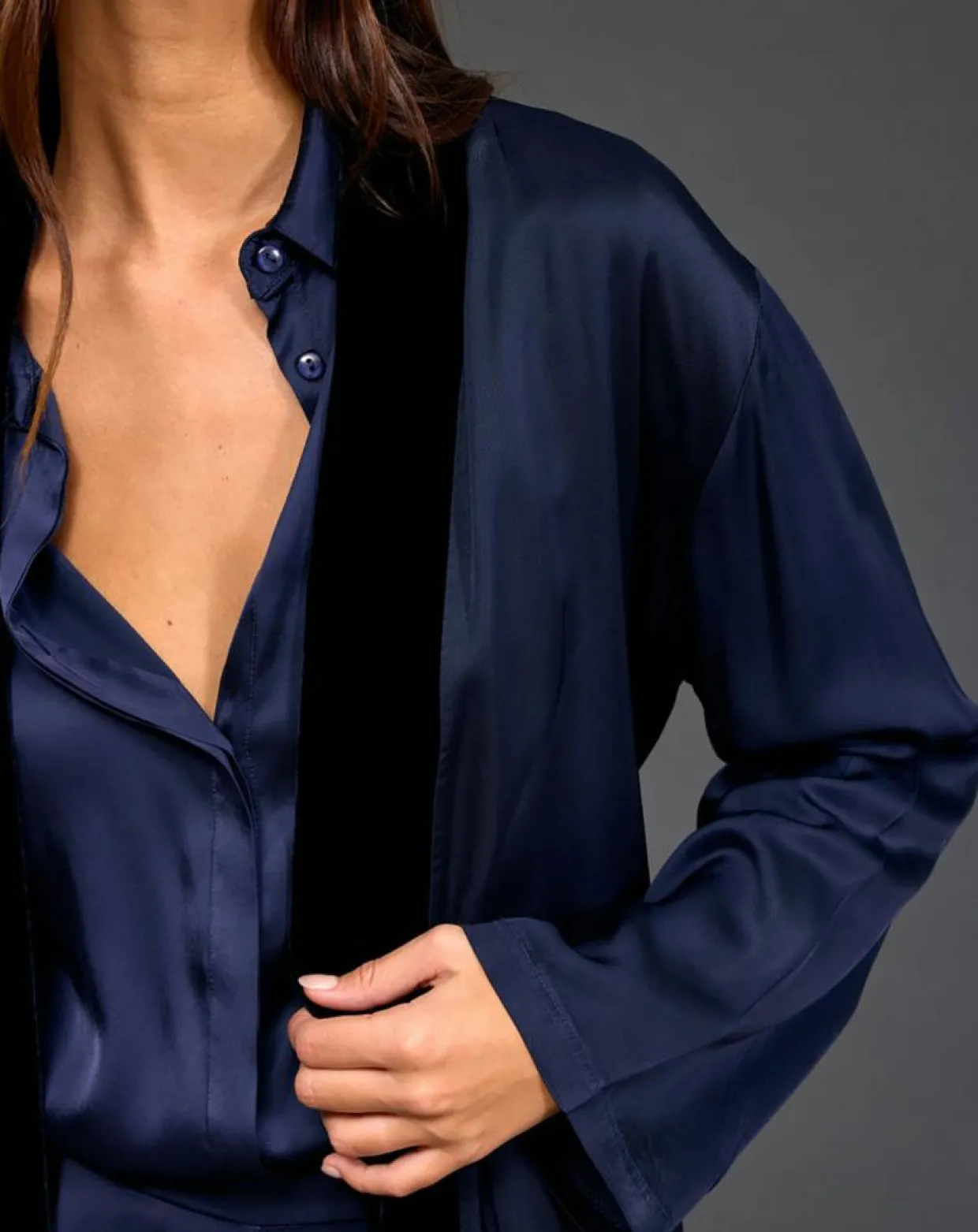 Femme Lauren Vidal Gilets Et Cardigans^Kimono Ambre éclipse