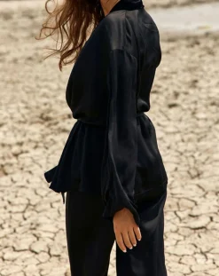 Kimono Ambre noir-Lauren Vidal
