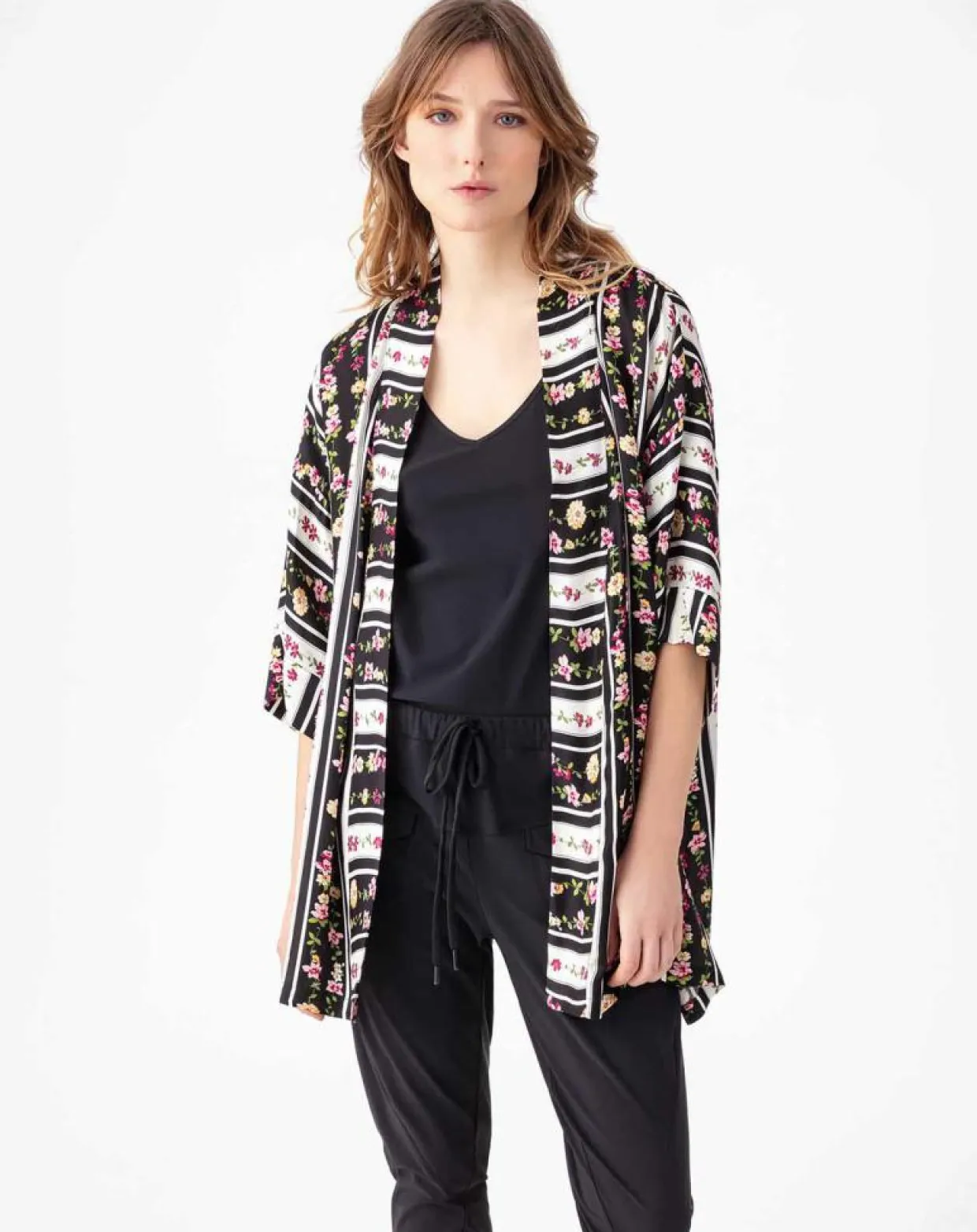 Kimono Hana multicolore-Indies