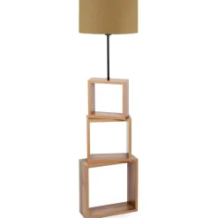 Lampadaire Ayd marron clair - 20x37x140 cm-Opviq Hot