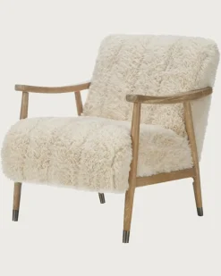Lina - Fauteuil en bois massif-Uniqka Online