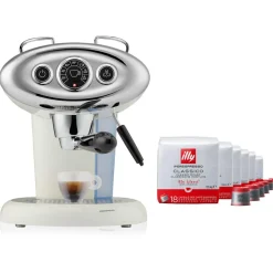 Illy Electroménager^Machine X7.1 Iperespresso blanche + 6x18 capsules Iperespresso Classico