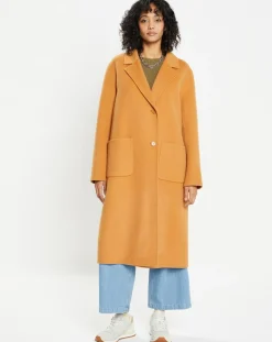 Manteau 100% Laine Chloe light camel-Lou Andrea New