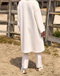Manteau Aska crème-Lauren Vidal Online