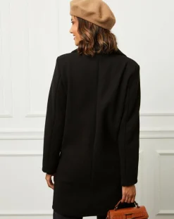 Femme L'Armoire de Suzette Manteaux^Manteau Bleuet noir