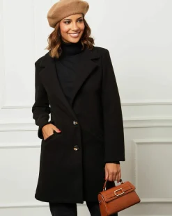Femme L'Armoire de Suzette Manteaux^Manteau Bleuet noir