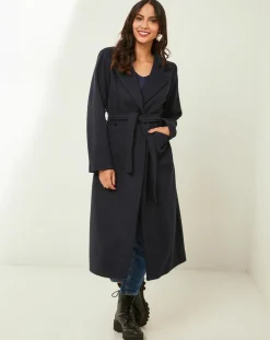 Femme L'Armoire de Suzette Manteaux^Manteau Camélia marine