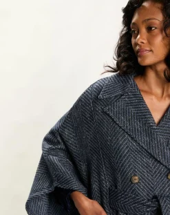 Manteau cape Solo nuit-Lauren Vidal Hot
