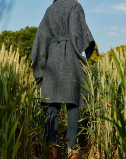 Manteau cape Solo nuit-Lauren Vidal Hot