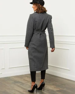 Manteau Capucine anthracite-L'Armoire de Suzette New