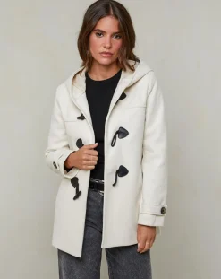 Manteau Capucine écru-L'Armoire de Suzette Discount