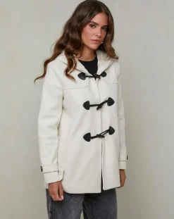 Manteau Capucine écru-L'Armoire de Suzette Discount