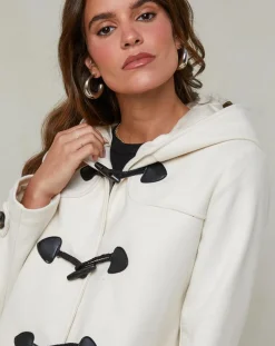 Manteau Capucine écru-L'Armoire de Suzette Discount