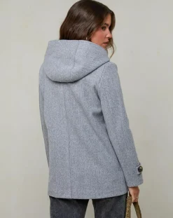 Femme L'Armoire de Suzette Manteaux^Manteau Capucine gris