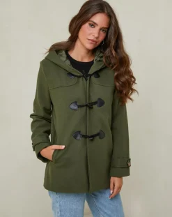 Manteau Capucine kaki-L'Armoire de Suzette Clearance