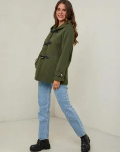 Manteau Capucine kaki-L'Armoire de Suzette Clearance