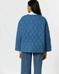 Manteau Cassie bleu-The Korner Best