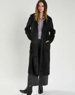 Manteau Ella noir-The Korner