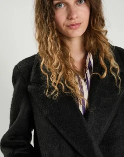 Manteau Ella noir-The Korner